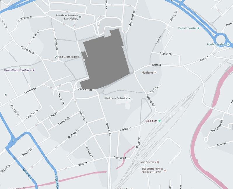 Lancaster Catchment Key: Primary Secondary Blackburn is benefiting from major investment within the town centre Tertiary Fleetwood Blackpool Quarternary Clitheroe Nelson 66 M
