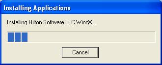 will see the following dialog box click OK. Please look at the Pocket PC screen. If you are asked a Yes/No questions about copying newer files across, please tap on Yes.