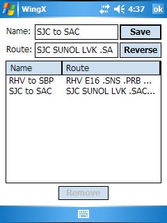 User-Defined Routes The popup s Routes menu option consists of four submenu options that are provided to manage and manipulate routes: Select Route: Selecting this option will display a list