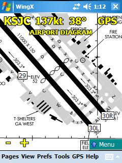 Runway Identifiers Displaying the runway identifiers is an important aspect of viewing an airport diagram which has a complex runway layout and also when the airport diagram may be zoomed out.