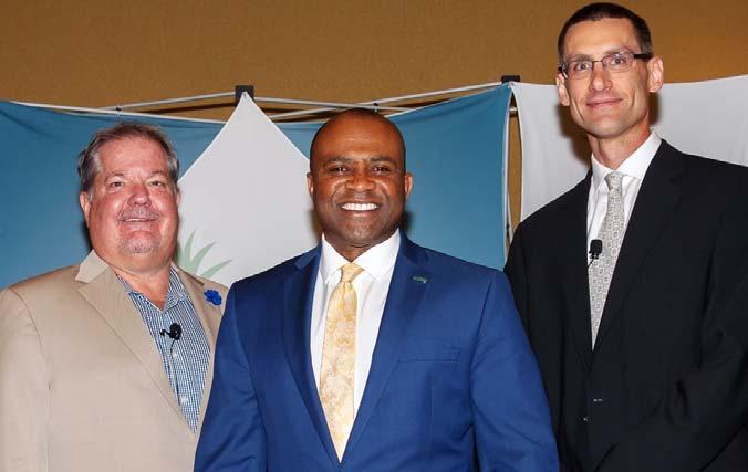 DT Minich President/CEO of Experience Kissimmee, Ken Lawson President/CEO of VISIT FLORIDA, and Daryl Cronk Senior