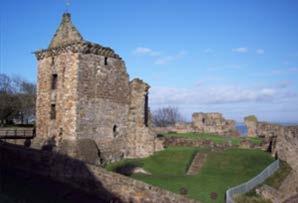 Andrews Depart for St Andrews Visit St Andrews Castle and Cathedral Possible Performance by the