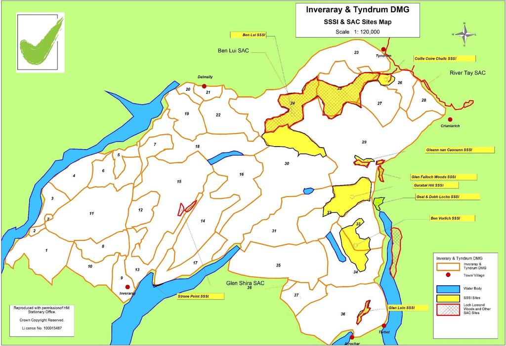 Map 1: ITDMG