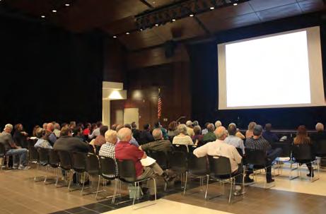 Approximately 40 citizens attended the two-hour meeting, which included a presentation of the study process and preliminary findings, opportunities for citizens to publicly voice their input, and