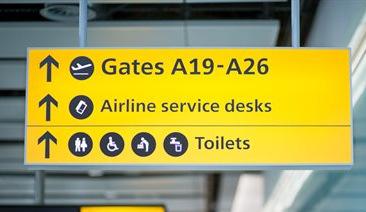 This tells you which building your flight will depart from. You should definitely know whether your flight is departing from A or B gates and you should have a specific gate number.