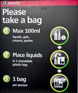 If you have any of the items which are shown as being forbidden through security then you