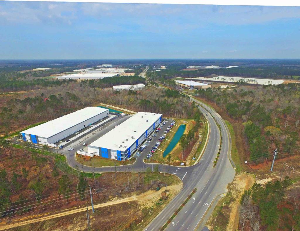 Mercedez-Benz Vans Boeing Building #2 Building #1 TIGHITCO THE OFFERING Atlas Commerce Center is Charleston s first Class A Multi-Tenant Industrial Park designed specifically to accommodate both