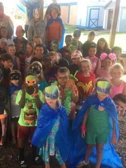 2018 SUMMER CAMP SESSIONS FANTASTIC FRIDAY Each Friday campers are asked to join in the fun by dressing up. This awesome camp tradition will encourage your child to get creative and be silly!
