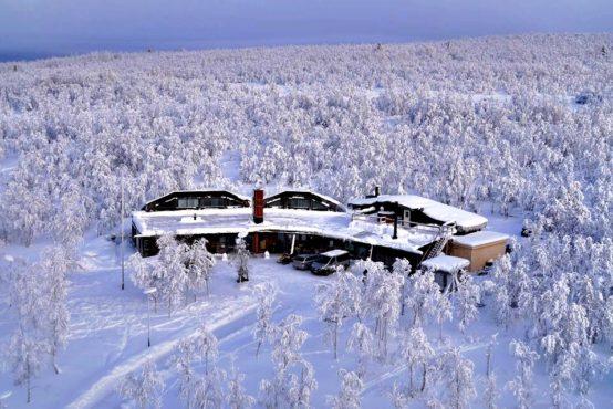 Fly to Kiruna, where on arrival, you will be met and transferred to Máttaráhkká Northern Lights Lodge for the first 2 nights of your northern lights holiday.
