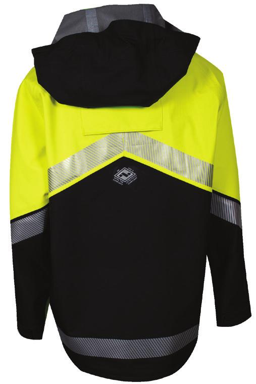 GORE-TEX products with GORE PYRAD fabric technology 3M Scotchlite FR segmented silver