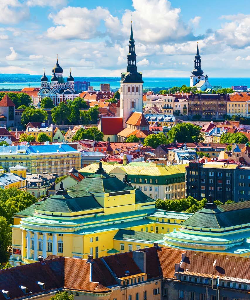THE BEST OF THE BALTICS HIGHLIGHTS IN 8 DAYS, 4* HOTELS ITINERARY ALL TOURS WITH