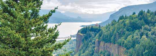 Columbia River Gorge E ITINERARY INCLUDED EXCURSION The hop-on, hop-off motor coach makes stops at the Original Courthouse Museum, known as the first courthouse west of the Rocky Mountains; The