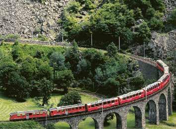 HIGHLIGHTS Get an indepth understanding of the Swiss transport system and travel on the famous Glacier Express and