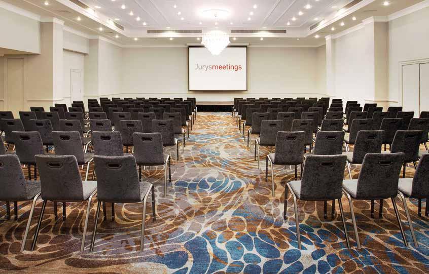 WELCOME TO Conference and Events Our flexible range of 8 meeting and function rooms makes us an ideal venue for hosting small or large conferences and special events.