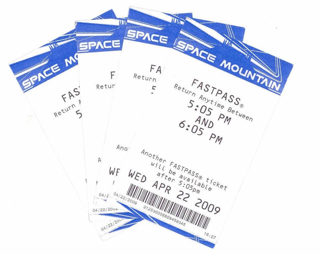 Fast Pass Tips (Save 1 Hour) When you get to Disneyland the first thing you want to do is get a Fast Pass for the first major ride you want to go on.