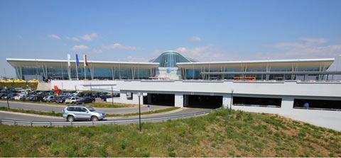 Travel Information Sofia Airport Sofia Airport (IATA: SOF, ICAO: LBSF) is the main international airport of Bulgaria located 10 km (6.2 mi) east from the center of the capital city Sofia.
