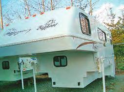 2007 Orbit 180FQ Travel Trailer EZ Care f/glass sidewalls, queen island bed, only 2465 lbs and under $18K!