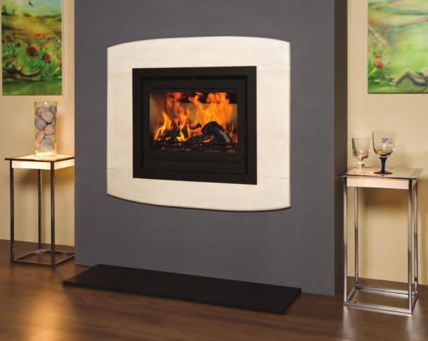 8 k W I N S E T S T O V E The FDC 8i woodburning stove exudes a huge presence which will make it the focal