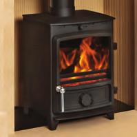 be required dependant on fuel type) DEFRA exempt for log burning in smoke controlled areas (Air control plate must be fitted) Clean burn technology Accepts