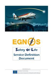 LPV implementation status (I/II) EGNOS SoL Service Definition Document (SDD) describing the