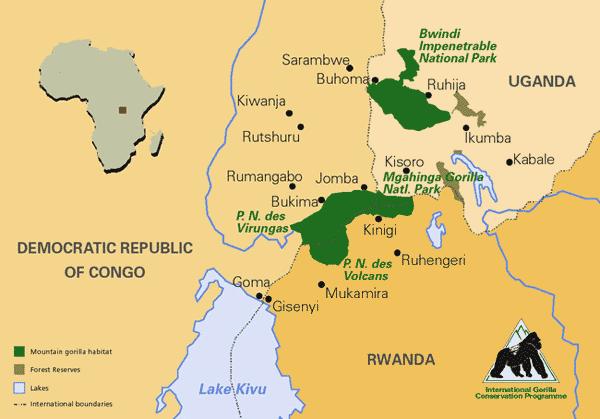 harmonization of such rules and regulations across all four parks (Bwindi, Mgahinga, Volcanoes and Park National des Virungas) is paving the way for the development of a regional tourism programme.