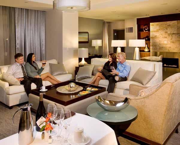 PARTY SUITE Host a private intimate gathering in one of our Premier Suites. At 1,350 sq. ft.