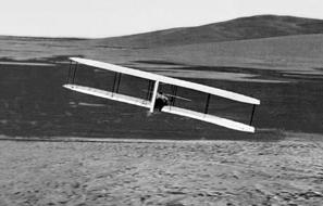 We now hold all the records. Orville Wright to his sister Katherine Aircraft tested: Glider, 32-foot wingspan. Longest flight: 622 feet, 26 seconds.
