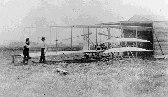 We certainly have been Jonahed this year. Wilbur Wright to Octave Chanute Aircraft tested: Flyer II, 40-foot wingspan, 15-16 horsepower engine.