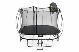Springfree Large Square Trampoline S113 Large Square $3,339.00 delivered Assembly $585.00 if required The Springfree large square trampoline has a soft bounce and plenty of jumping space.