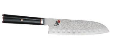 5" Hollow Edge Santoku Knife 34194-153 6" Utility Knife 34182-163 6" Chef's Knife 34183-163 6"