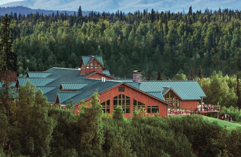 Elias America s largest and take in the scenery from the expansive deck overlooking the Nenana national park and home to nine of the country s 16