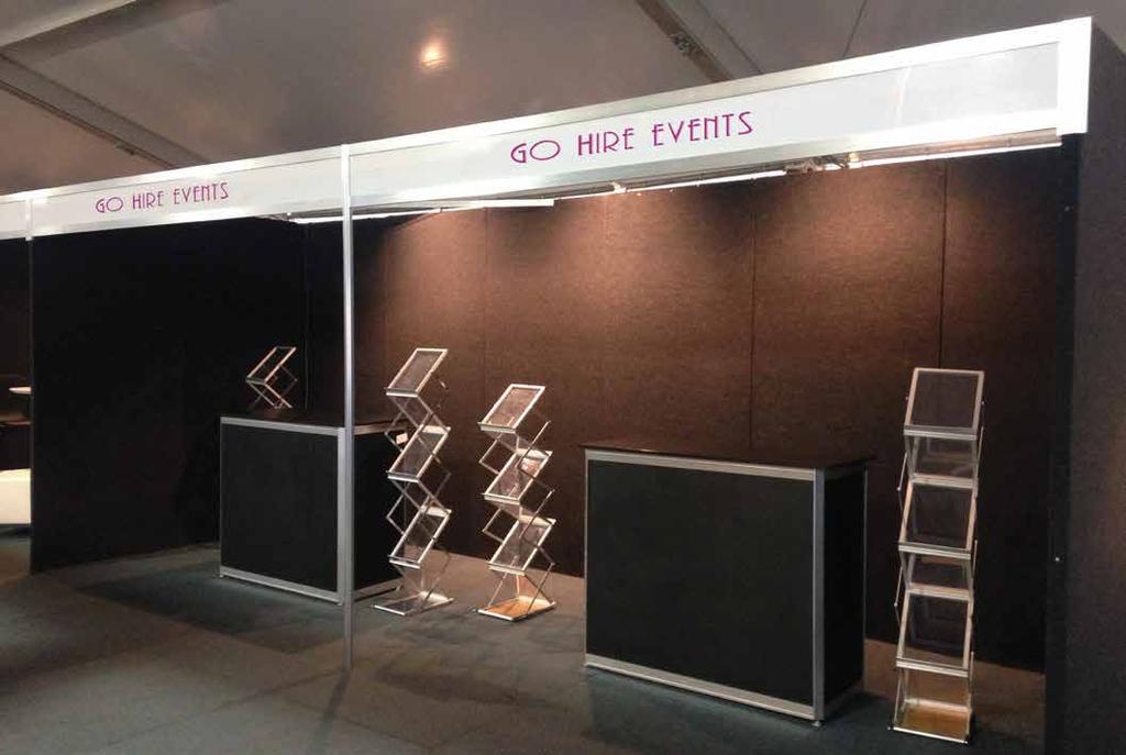 DISPLAy BOOTHS & PANeLS / exhibition / PreSeNTATION DISPLAY BOOTHS & PANELS Modular Display Booth System Integrated Lighting and Power Facias Panel Signage Art Track