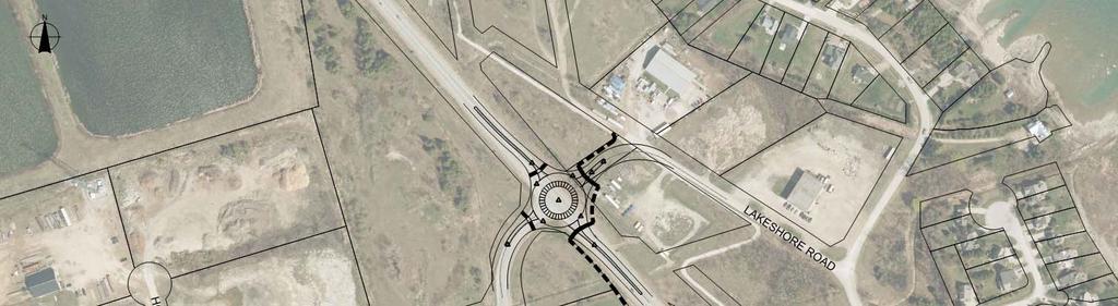 Option 3: Four Leg Roundabout Roundabout at the Highway 26 / Grey Road 2 intersection