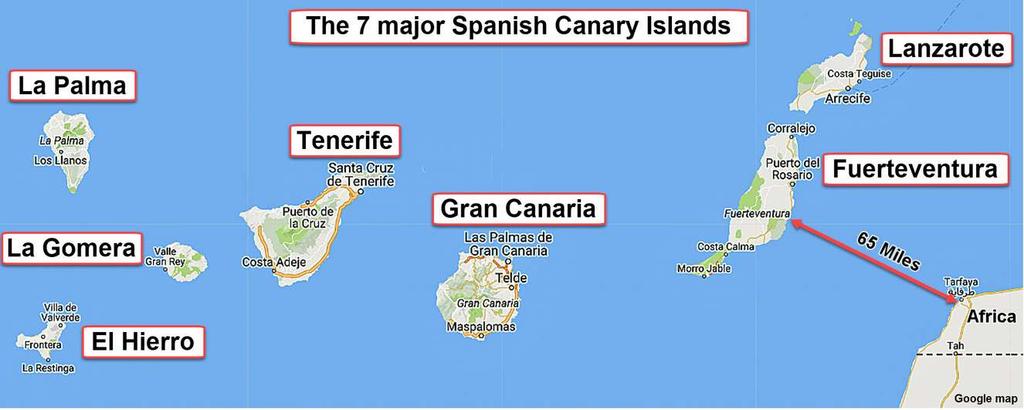Toms La Palma (Santa Cruz) Cruise Port Guide: Canary Islands, Spain 1) Where ships dock 2) Santa Cruz walking tour map: Plaza de Espana, Balcones de la Avenida Maritima, Naval Museo Barco de la