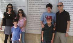 Friends Worldwide UK Philip Gee and his wife Nicola toured Yad Vashem with their children in April.