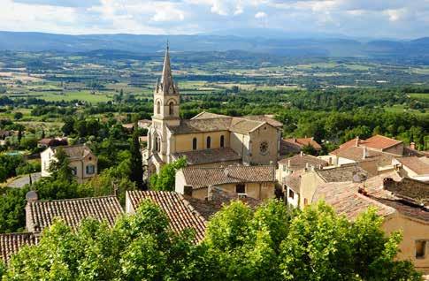 HILLTOP VILLAGES OF PROVENCE CYCLING Maubec A lavender-scented patchwork of sun drenched vineyards, olive groves and apple orchards Mediaeval perched villages: Gordes and Bonnieux, with spectacular