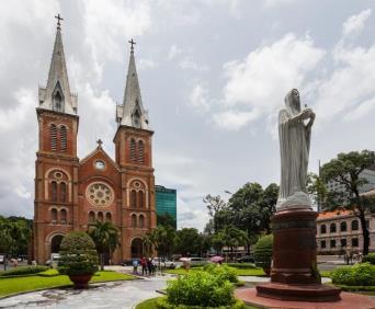 Ho Chi Minh City, Vietnam Despite the conflicts of its recent past, Ho Chi Minh City retains many remarkable buildings displaying traits of Vietnamese, Chinese