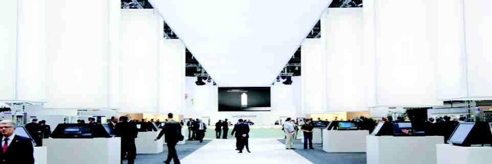 Exhibition halls 16 state-of-the-art exhibition halls 180,000