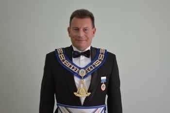The Grand Master of the Grand of the Ancient, Free and Accepted Masons, (GLAFAMB), Valeri Mitkov, photo Akzent.