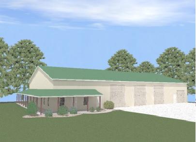 Maintenance and Program Building - $325,000 Structure to replace the existing "Brown" Maintenance Building.