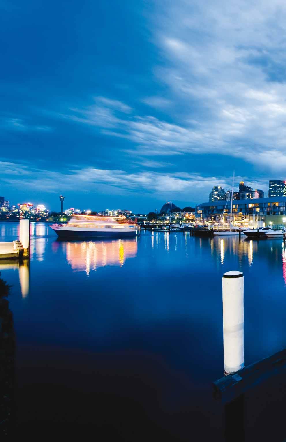 Only minutes from the Jones Bay Wharf venue, and Darling Harbour precinct, the venue is within easy walking distance of the CBD, restaurants, shopping and all the attractions that Sydney city has to
