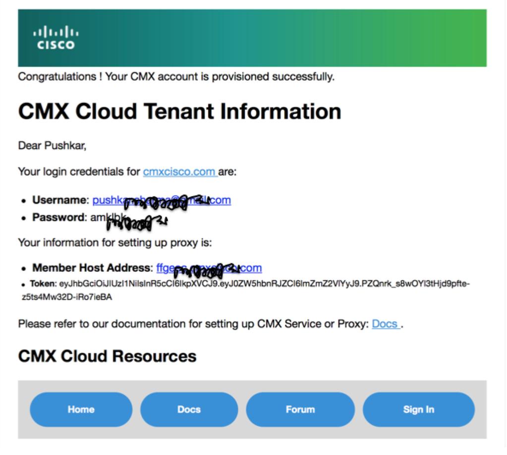 Download the CMX Cloud Proxy from