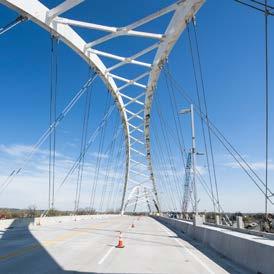 Massman Construction Company of Kansas City was awarded a $98.4 million contract in 2014 to replace the bridge with a new structure.