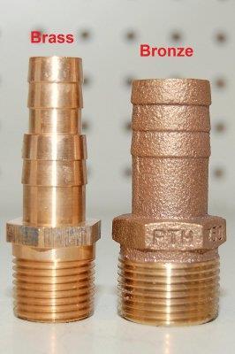 Brass v. Bronze Brass with a high zinc content (over 16%) is subject to a type of corrosion known as dezincification.