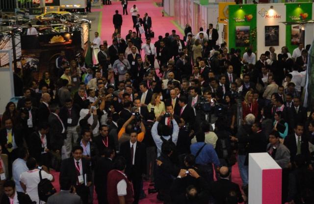 them were exhibitors and about 6,000 were professional visitors from