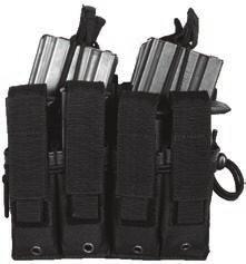 4 30-ROUND RIFLE MAGS & 4 HOLDS 6