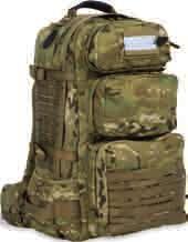 Plusand Molle TT MISSION PACK MULTICAM For years our most popular rucksack with pre-shaped, padded back panel Front loading rucksack with two large main compartments Subdivided into 7 separate