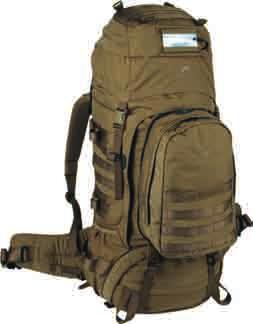 5 l) can be used individually or coupled as a rucksack for daytime use Bungee cords for universal camouflage and fastening options Detachable