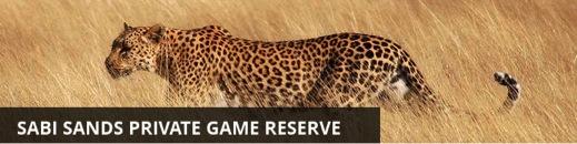 SABI SAND PRIVATE GAME RESERVE Encompass Africa utilises an online application that creates your itinerary in a virtual form, allowing interaction with a map, daily descriptions and images and videos