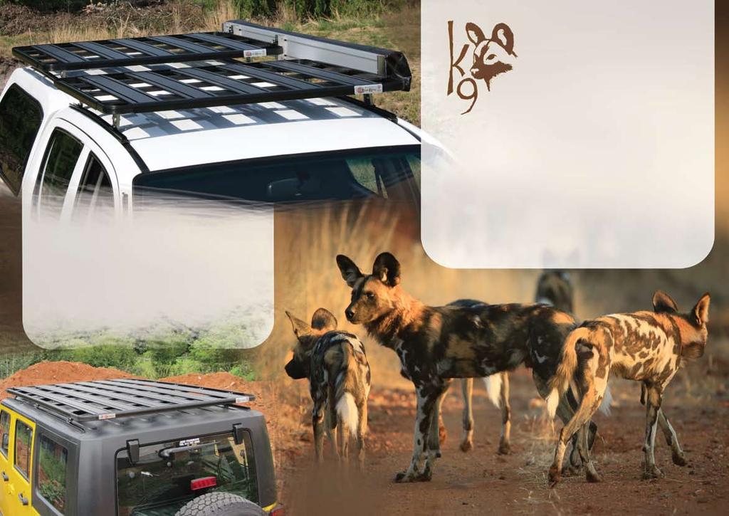 Roof Rack AFRICAN WILD DOG also known as THE PAINTED DOG is South Africa s rarest carnivore and one of the World s most endangered canines.
